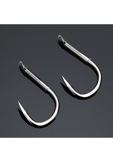 Yuntech01 10 Adet 16 Büyük Balık İçin Yüksek Karbon Çelik Oku Iğnesi - Keskin Uçlu, Dayanıklı, Zıplama Engeli, Deniz Balıkçılığı İçin