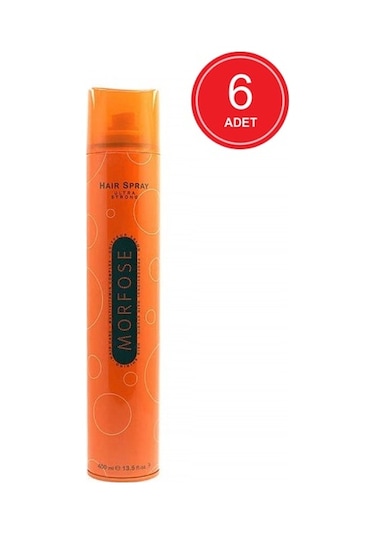 Morfose Ultra Strong Saç Spreyi 6 x 400 ML