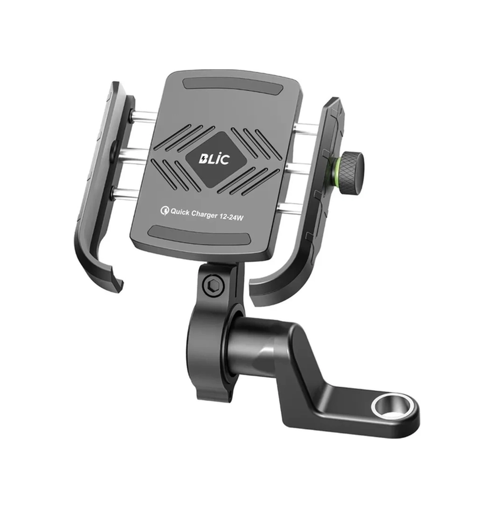 Ceylan Adam Motosiklet Gidon Ve Ayna Bağlantılı Motor Ve Bisiklet Uyumlu Telefon Tutucu 12-24w Hızlı