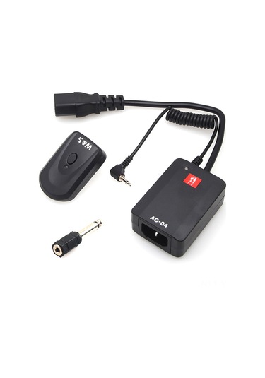 Yaozixa 4 Kanal Kablosuz Fotoğraf Flaş Tetikleyici Sistemi: Tetikleyici+alıcı+6.35mm Adaptör, Stüdyo Flaşları İçin Uygun