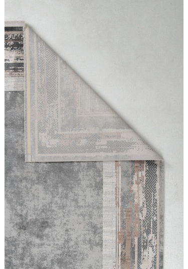 Hoom Rugs Natural 1703 Gri Vizon Klasik Salon Halısı