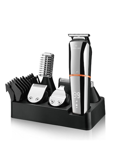 Emtulife Lı-1386 6in1 Erkek Bakım Kiti Saç Sakal ve Tüm Vücut Bakım Seti