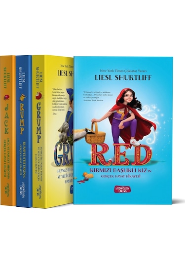 Red-Grump-Rump-Jack 4 Kitap Set 9786054742035