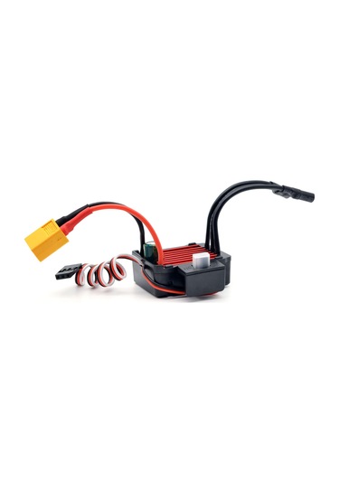 Xindoker 25a Su Geçirmez Fırçasız Esc, 2s Lipo İçin Rc Araç Hız Kontrol Cihazı, Xt60 Bağlantılı, 1/16 1/18 1/20 Model Araçlar