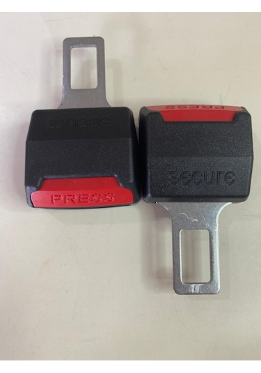 Emniyet Kemeri Yükseltme Tokası Yükseltici Adaptör Siyah