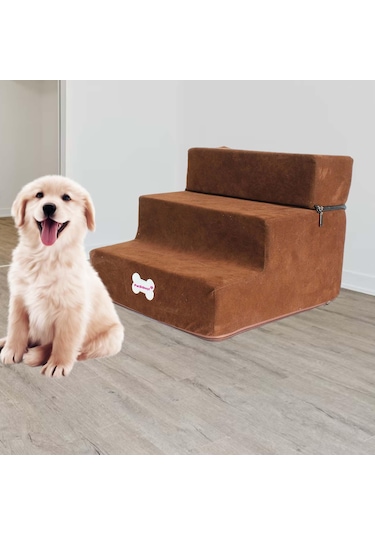 Homyl Yumuşak Köpek Merdiven Merdiveni Kaymaz Çıkarılabilir