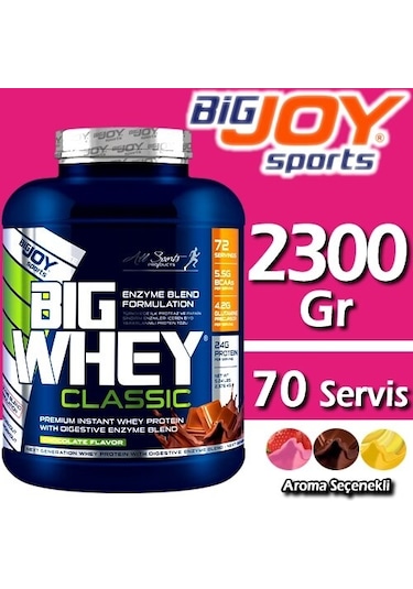 Bigjoy Sports Big Whey Classic Whey Protein Tozu 2448 Gr 4 Aroma