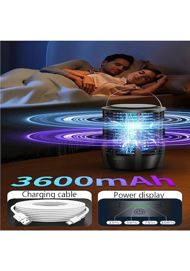 Jialan Şarj Edilebilir Sivrisinek Lamba Flycatcher Böcek