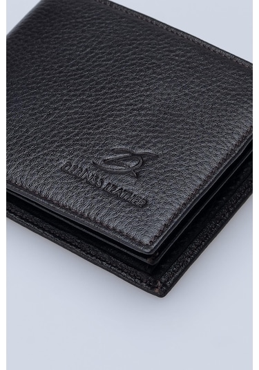 DERİNSS DRC7064 Hakiki Deri Erkek Kahverengi Cüzdan