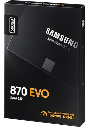 Samsung 870 Evo MZ-77E500BW 2.5" 500 GB SATA 3 SSD
