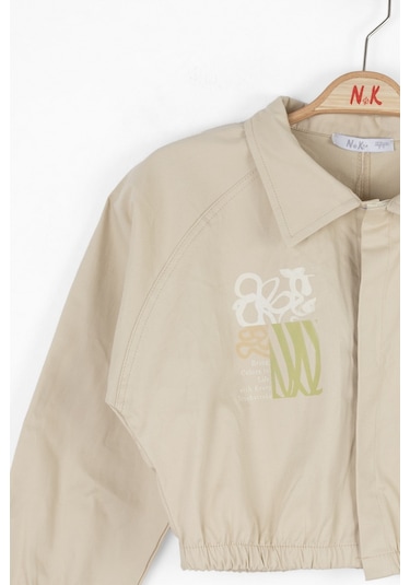 Nk Kids 38514 Kız Çocuk Vizon Brush Ceket Vizon