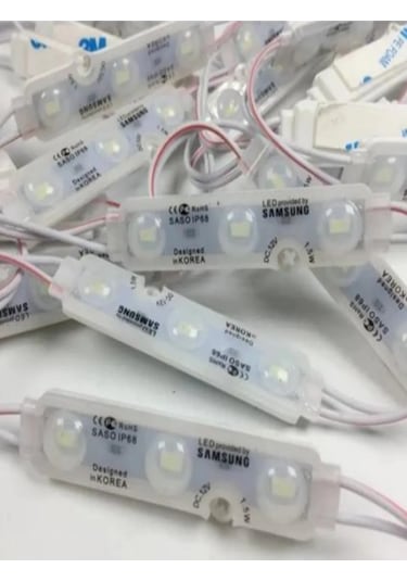 Samsung 3'lü Led Modül Beyaz 25 Adet
