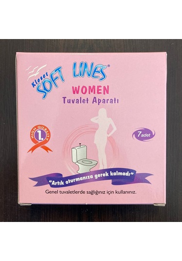 Kloset Soft Lines 3 Kutu Hijyenik Kullan At Kadın Tuvalet Aparatı