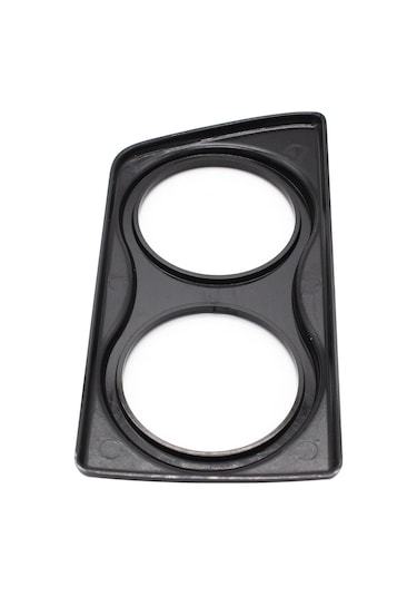 Geeroyoo Vauxhall Astra H Mk5 İçin Siyah Plastik Çift Gösterge Çerçevesi - 15.5x8x2.5cm Boyutunda, 38g Ağırlık
