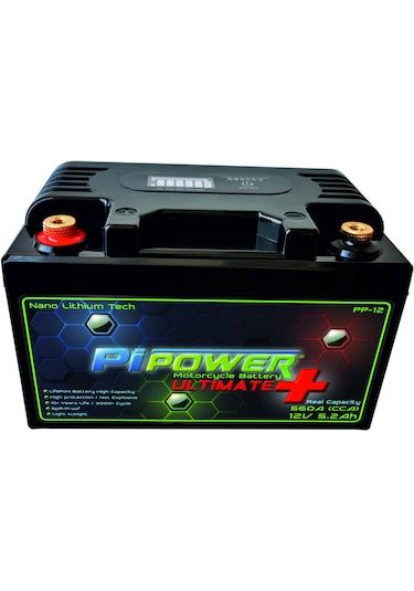 Pipower Ultimate+ 12v5,2a Lithium Lifepo4 Lityum Motosiklet Aküsü