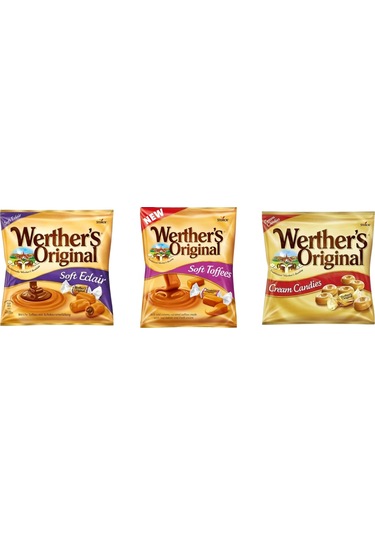 Werther's Original Karamel Dünyası - 3'lü Set
