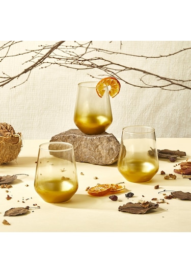 Safir 3'lü Meşrubat Bardağı 425 Ml 001