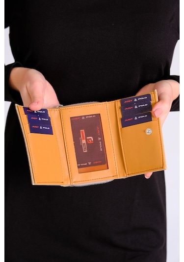 Just Polo Yeni Sezon Kolon Askılı 4 Bölmeli Kadın Omuz Çantası Ve Cüzdan Kombini Pbu217402 Vizon