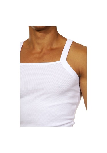 Darkzone Beyaz Erkek Atlet - Dzn7101