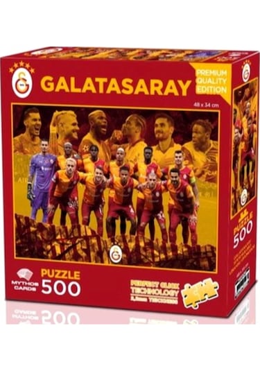 Mythos Cards Galatasaray Puzzle 500 Parça Orijinal Lisanslı