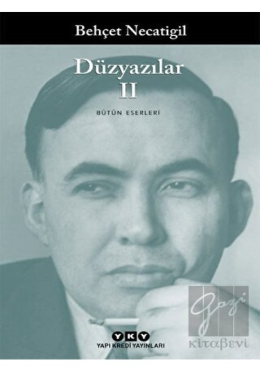 Yapı Kredi Yayınları - Düzyazılar 2