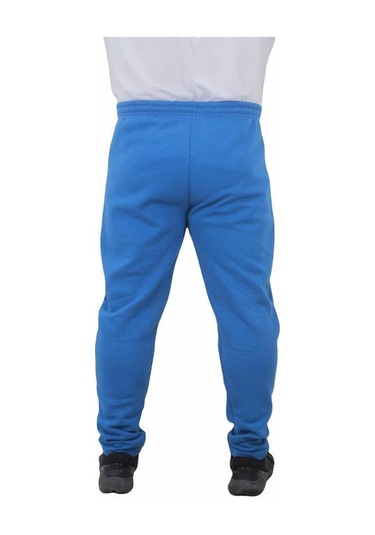 Starbattal Büyük Beden Fermuarlı Eşofman Altı 3Ip 11517 Saks-Saks