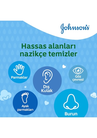 Johnson's Kulak Temizleme Pamuğu 200'lü