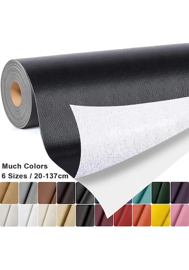 Kendinden Yapışkanlı Deri Kanepe Tamir Yama Mobilya Masa Sandalye Etiket Koltuk Dark-coffee 20x30cm