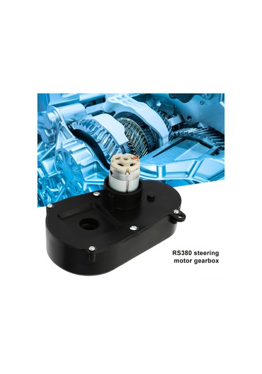 Jeemson Çocuk Elektrikli Araçları İçin Rs380 Modeli 2 Numara A Tipi Direksiyon Motoru Dişlialtı - 12v 5000rpm, Yeni Ve Yüksek Kaliteli, Az Gürültülü, Dayanıklı Değiştirme Parçası