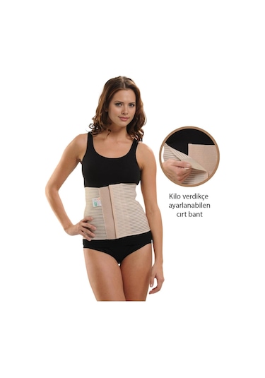 Luvmabelly - Myra9825 - Salci Ten Doğum Sonrası Lohusa Korse-bej