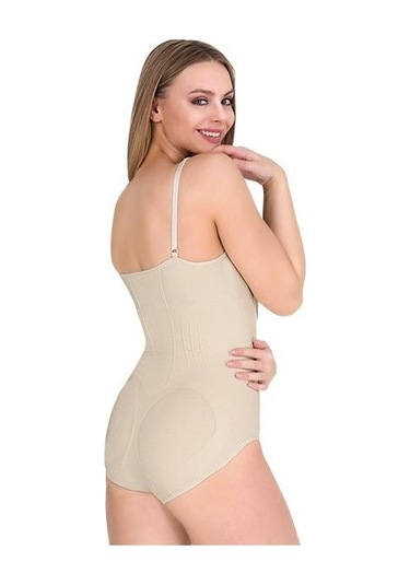 Form Time Bayan Agraflı Askılı Göğüs Altı Slip Body Korse 9105 001