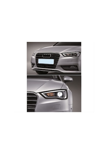 Autogp Audi A3 8v Ön Far Lambası Mercekli Dolu 2016 / 2016 Halogen Uyumlu