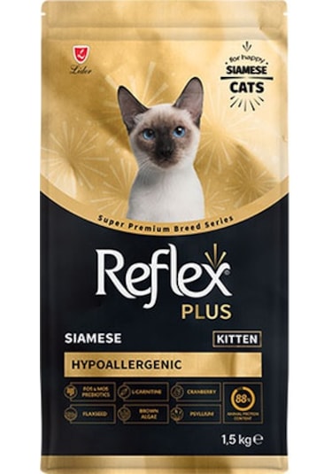 Reflex Plus Hypoallergenic Siamese Yavru Kedi Maması 1500 G