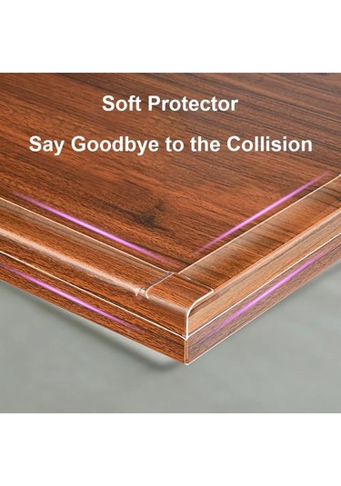 Masa Kenar Koruyucu Bant Mobilya Köşe Tampon Kendinden Yapışkanlı Çarpışma 1mm X 2cm X 5m