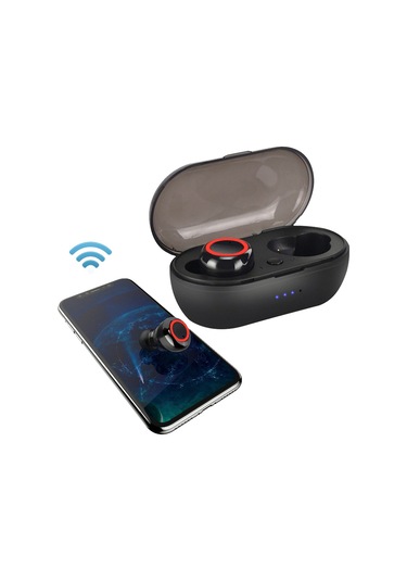 Lemestar Y50 Bluetooth 5.0 True Wireless Kulaklıklar - Mikrofonlu, 450mah Şarj Kutusu, Siyah - Ses Kalitesi Ve Konnektiviteli Dinleme Deneyimi