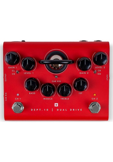 Blackstar Dept. 10 Dual Drive 2-khannel Tube Overdrive Pedalı Amped 3