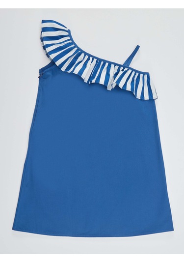 Denokids Mshb&g Çilekli Kız Çocuk Elbise Çok Renkli