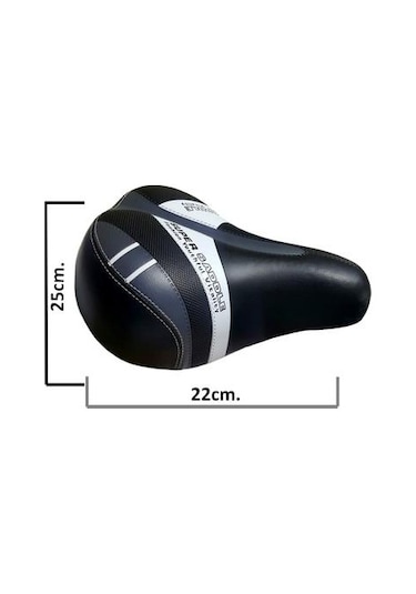 Rectus Soft Geniş Yaylı Bisiklet Selesi Yumuşak Rahat 265X220 Çok Renkli
