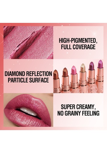 Qingmipy Yeni Nesil Su Geçirmez Işıltılı Ruj - Uzun Süreli Kalıcılık Ve Parlak Renkler
