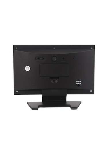 Çok İşlevli Çalar Saat Arka Aydınlatmalı Lcd Ekranlı Dijital Saat Zaman/tarih/hafta/sıcaklık/nem/hava Durumu Göstergeli