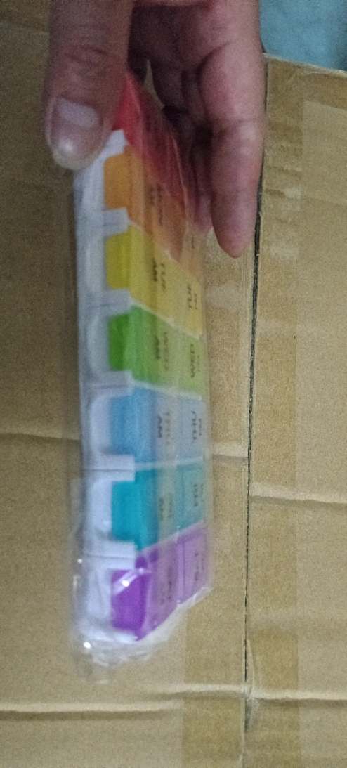 Konesam Haftalık 14 Bölmeli Sağlam Plastik İlaç Kutusu - Su Geçirmez, Parçalanabilir, Gıda Kalitesi Pp Malzeme İle Küçük Ev Aletleri Ve İlaçları Saklamak İçin Beyaz