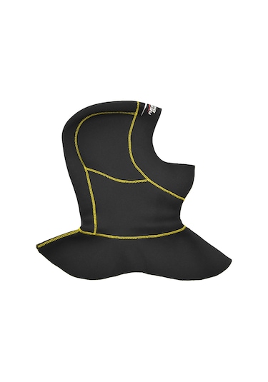 Kosona 3mm Kalın Neopren Dalış Şapka: Kışın Isı Sağlar, Su Altı Sporları İçin Esnek Ve Isı Tutucu - Sarı Çizgili M Boyu