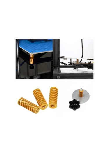 40 Adet 8x20mm Hafif Yük Ender Sıkıştırma Yayları Isıtmalı Yatak Yayları Kalıp Kalıp Yayı Yazıcı Yayı Heatbed Yayları