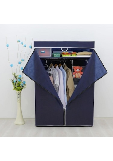 Mavipaket Prado Basic Çelik Profilli Portatif Bez Dolap