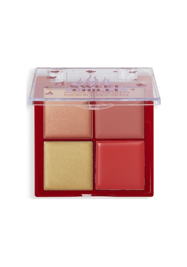 I Heart Revolution Sweet Chilli Cream Blush & Highlight Quad