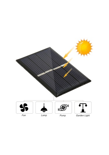 Singree Yüksek Verimli 2v 140ma Polikristal Güneş Paneli - Dıy Aydınlatma Ve Şarj Çözümü Diğer