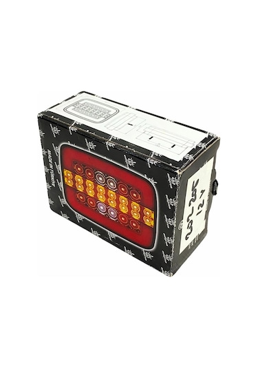 12v Stop Lambası Neon Ledli 4 Fonksiyonlu 126 97 40 Mm