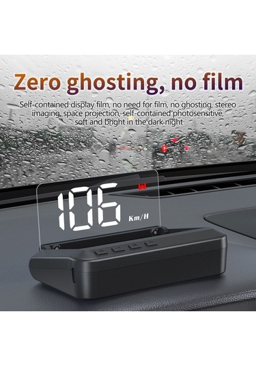 Pazly Araba Head-up Display Projektör Dijital Göstergeli Araç Kilometre K19990