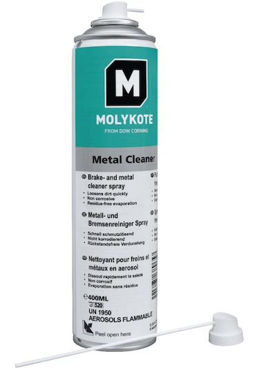 Molykote Metal Cleaner Sprey Metal Temizleme Sprey 400 Ml 12 Adet