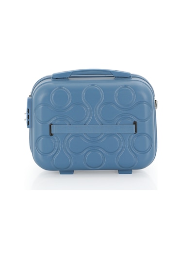 Mçs Polipropilen 3lü Valiz Seti Büyük & Kabin & Makyaj V376 S23sy1000053-set 10227 Sky Blue